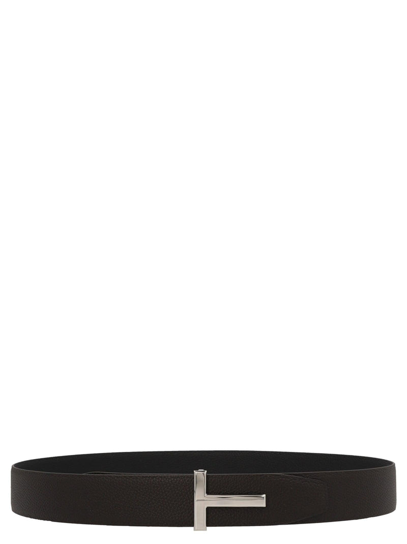 Tom Ford Logo Reversible Belt - Men - Piano Luigi