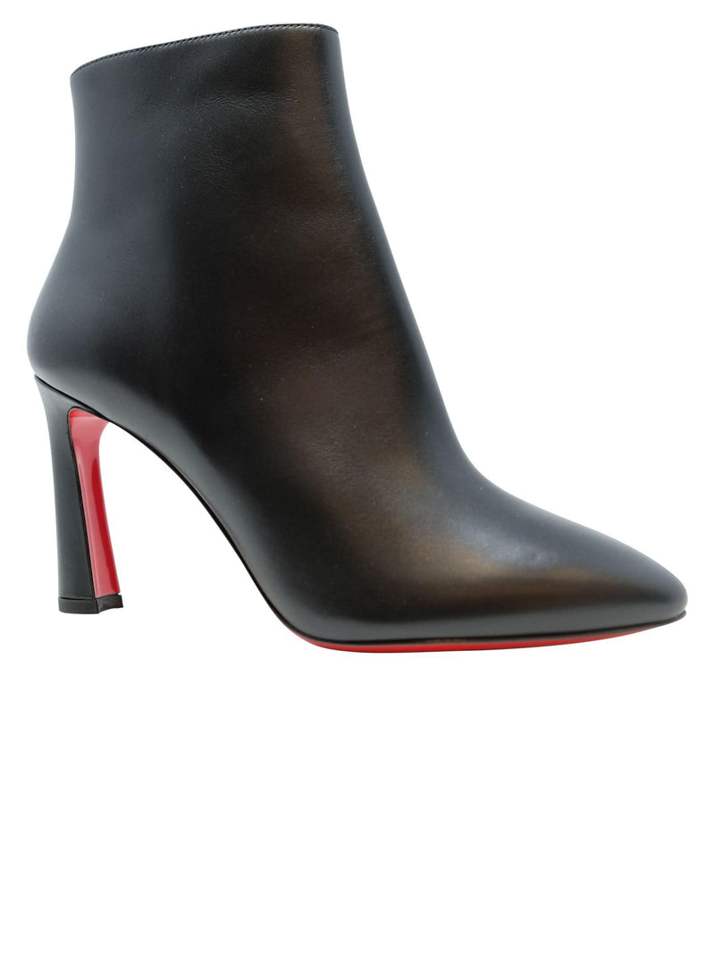 Christian Louboutin Black Leather So Eleonor Ankle Boots - Women - Piano Luigi