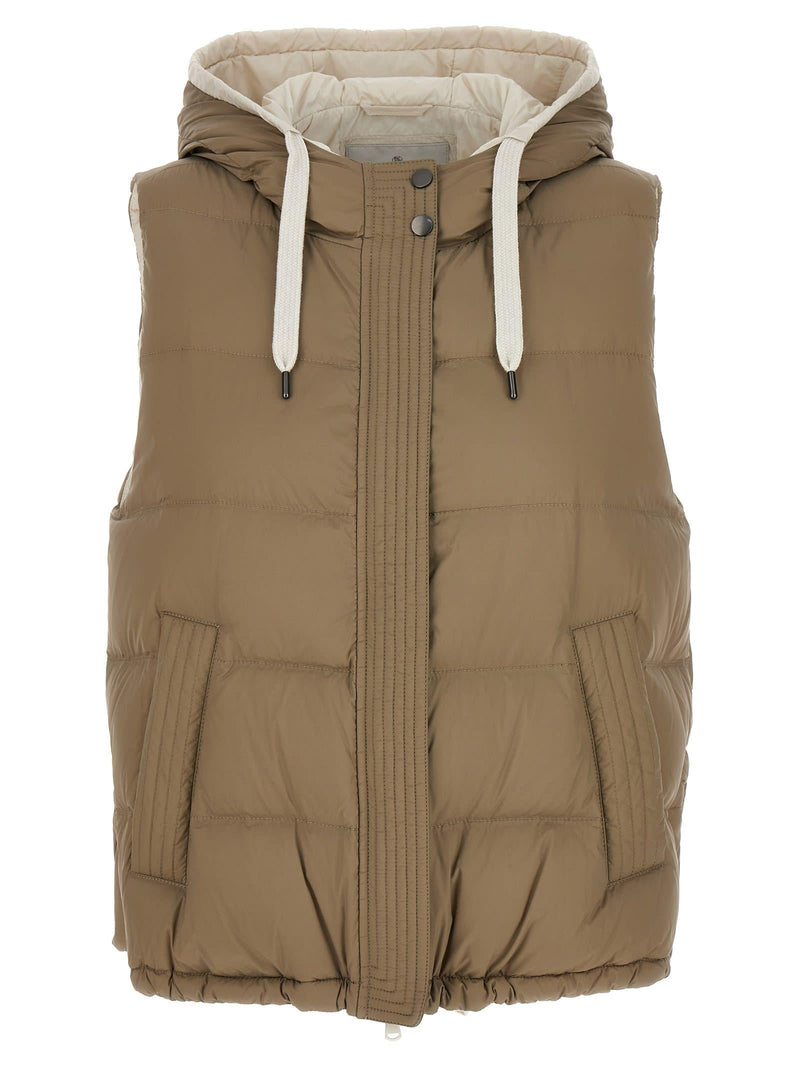 Brunello Cucinelli Padded Vest - Women - Piano Luigi