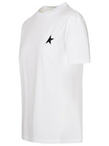 Golden Goose White Cotton T-shirt - Women - Piano Luigi