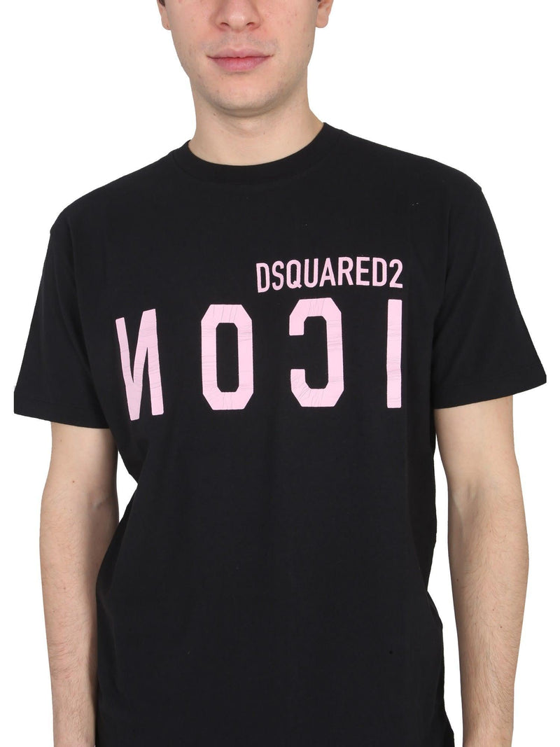 Dsquared2 Logo Print T-shirt - Men - Piano Luigi