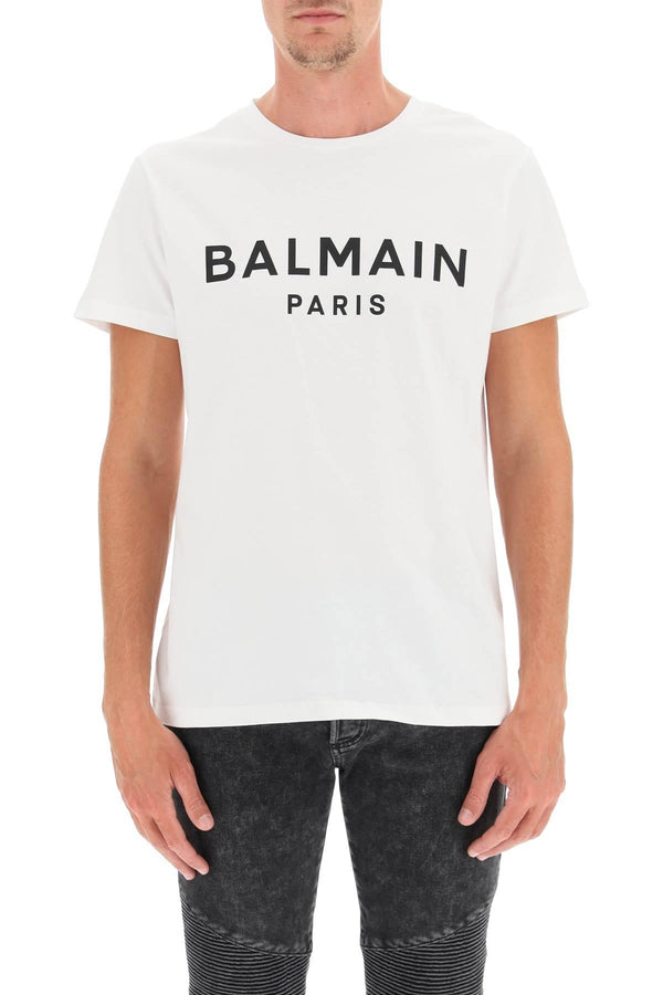 Balmain Logo Print T-shirt - Men - Piano Luigi