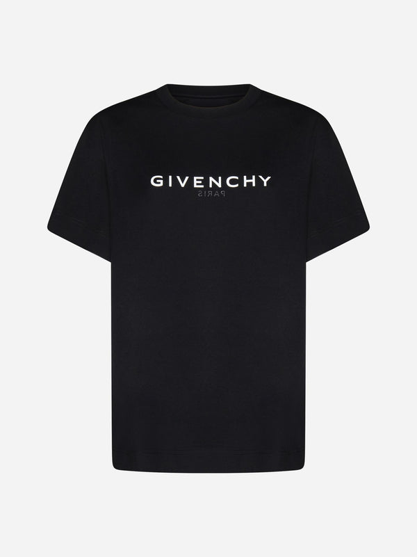 Givenchy Logo Cotton T-shirt - Women - Piano Luigi