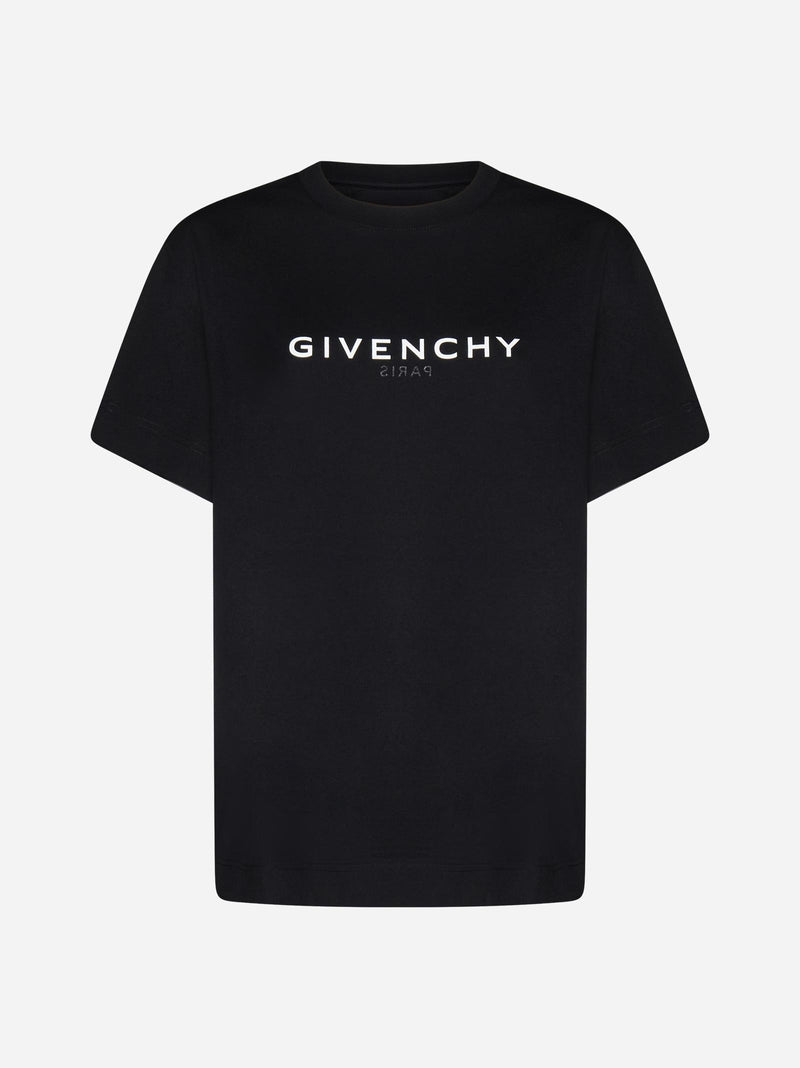 Givenchy Logo Cotton T-shirt - Women - Piano Luigi