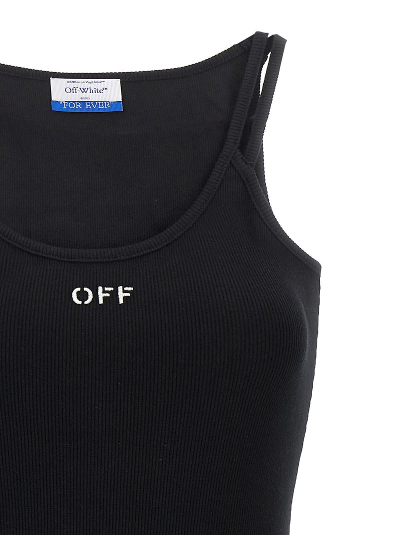 Off-White off Stamp Dress - Women - Piano Luigi