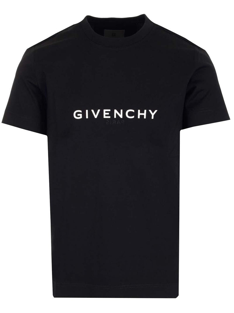 Black givenchy Paris Reverse T-shirt - Men - Piano Luigi