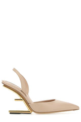 Fendi F-shaped Sculpted Heel Pumps - Women - Piano Luigi