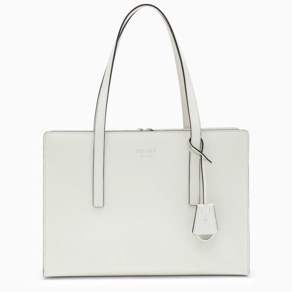 Prada Re-edition 1995 Medium Bag In White Brushed Leather - Women - Piano Luigi