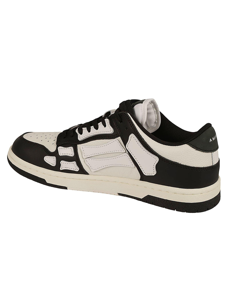 AMIRI Skel Leather Low Sneakers - Men - Piano Luigi