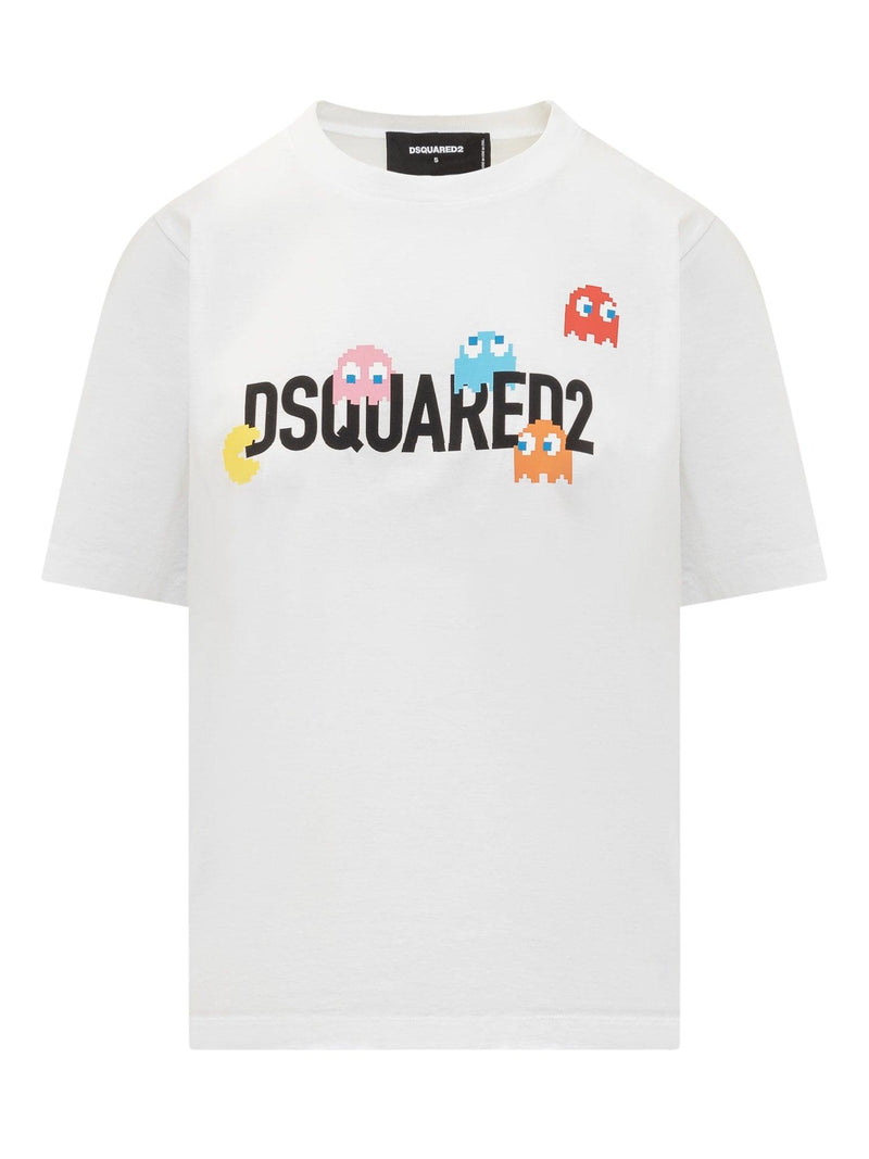 Dsquared2 Pac-man Easy Fit T-shirt - Women - Piano Luigi