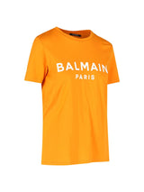 Balmain Logo Print Embellished T-shirt - Women - Piano Luigi