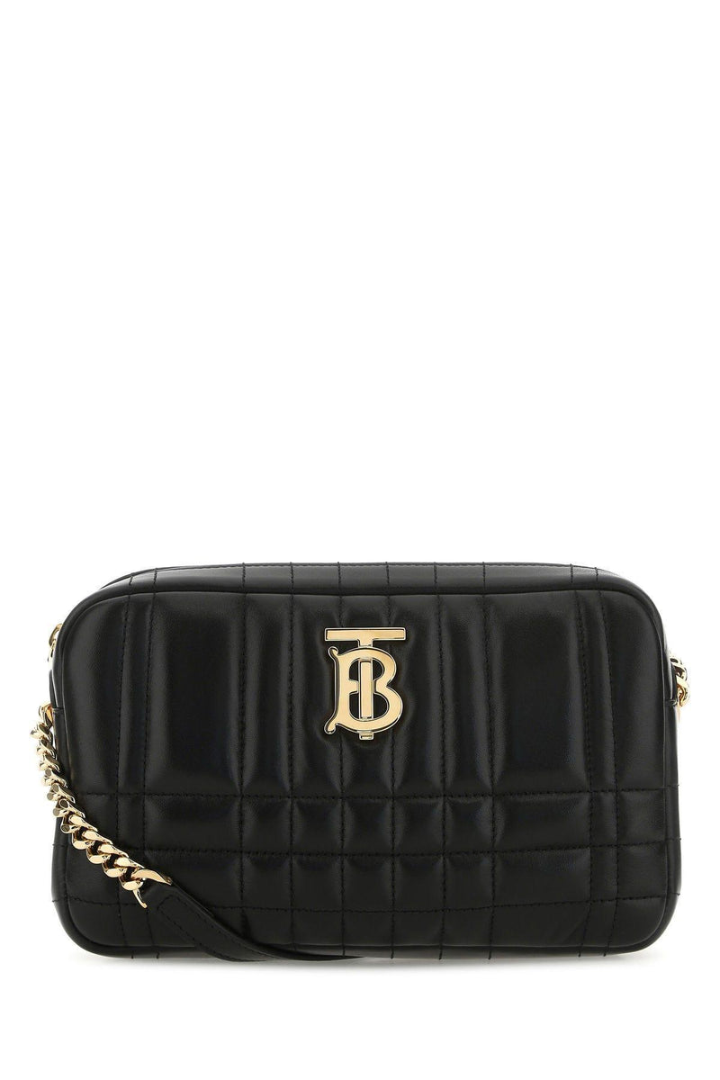 Burberry Black Leather Lola Bag Camera - Women - Piano Luigi