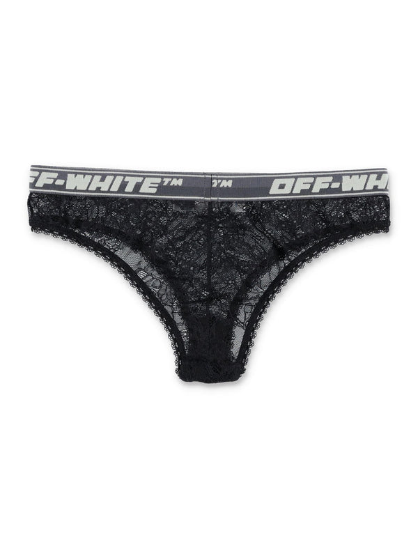 Off-White Off White Lace Slip - Women