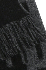 Saint Laurent Printed Wool Blend Scarf - Men - Piano Luigi