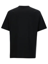 Balmain Black T-shirt With Western Graphic Print In Cotton Man - Men - Piano Luigi