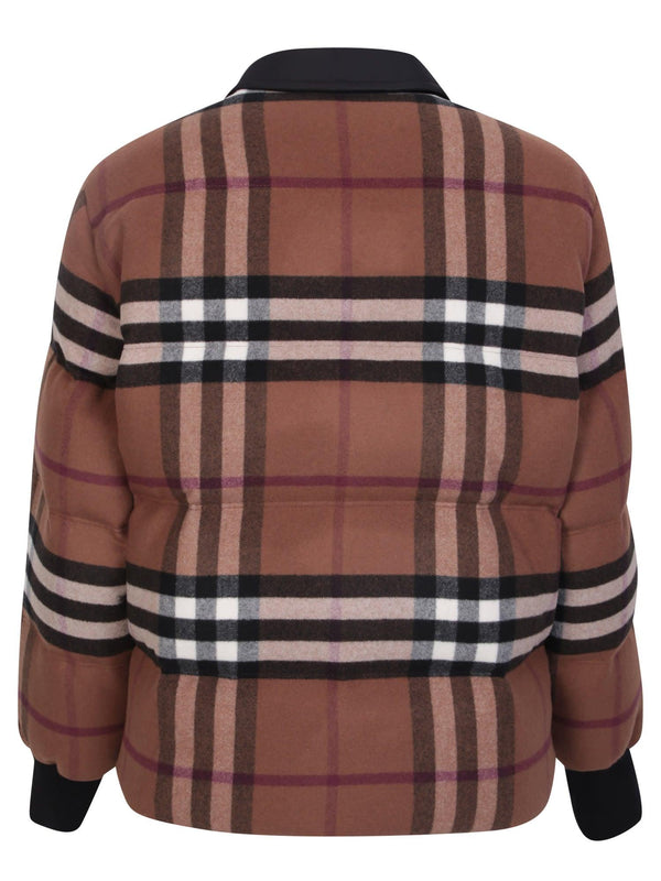 Burberry Wheelton Check Padded Jacket - Men - Piano Luigi