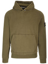 Stone Island Green Cotton Sweatshirt - Men - Piano Luigi