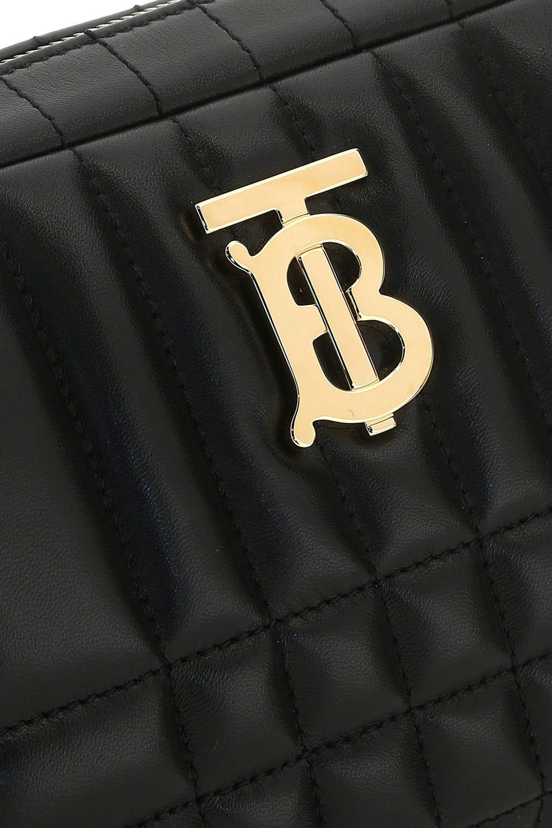 BURBERRY: Lola bag in quilted nappa leather - Black