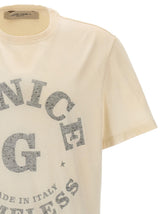 Golden Goose Logo Print T-shirt - Men - Piano Luigi