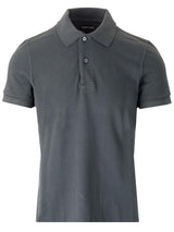 Tom Ford Grey Polo Shirt In Piqué - Men - Piano Luigi