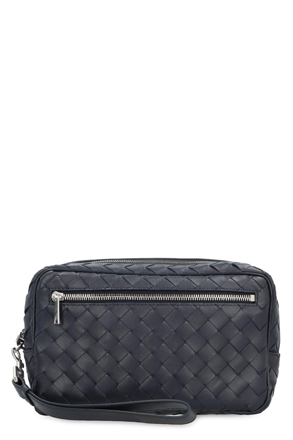 Bottega Veneta Leather Pouch - Men - Piano Luigi