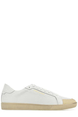 Saint Laurent Round Toe Lace-up Sneakers - Men - Piano Luigi