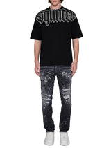 Dsquared2 Logo Printed Crewneck T-shirt - Men - Piano Luigi