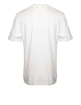 Golden Goose Golden T-shirt In Cotton Jersey Color Off White - Men - Piano Luigi