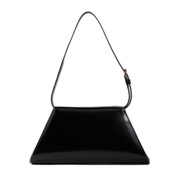 Prada Triangle-logo Foldover Top Shoulder Bag - Women - Piano Luigi