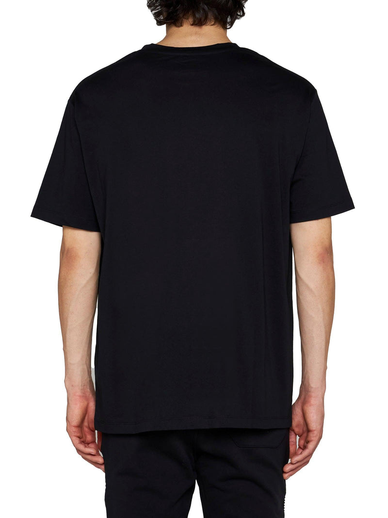 Balmain Black T-shirt With Logo - Men - Piano Luigi