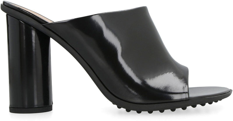 Bottega Veneta Atomic Leather Mules - Women - Piano Luigi