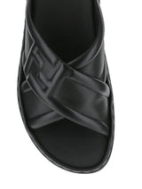 Fendi Black Slides - Men - Piano Luigi