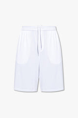 Balenciaga White Swim Shorts - Men
