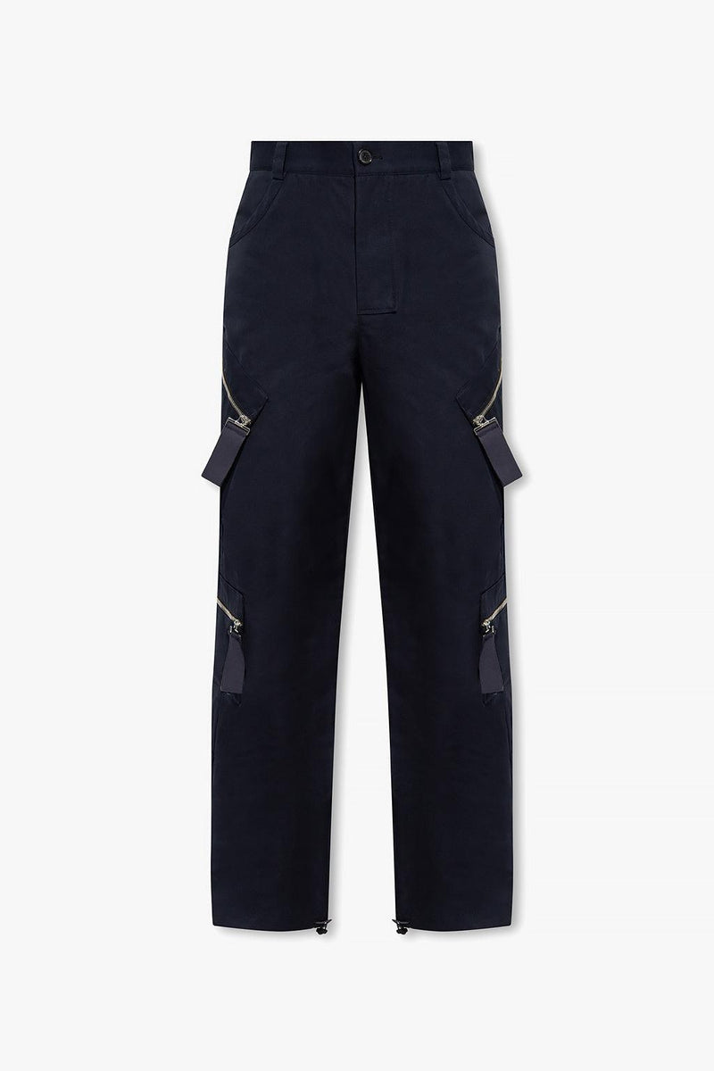 Jacquemus Navy Blue ‘Marrone’ Cargo Trousers - Men - Piano Luigi