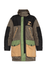 Dsquared2 Green Branded Parka - Men - Piano Luigi