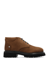 Dsquared2 Brown ‘Desert’ Leather Ankle Boots - Men - Piano Luigi