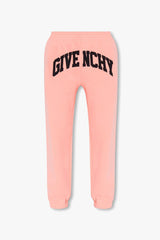 Givenchy Pink Sweatpants With Logo - Men - Piano Luigi