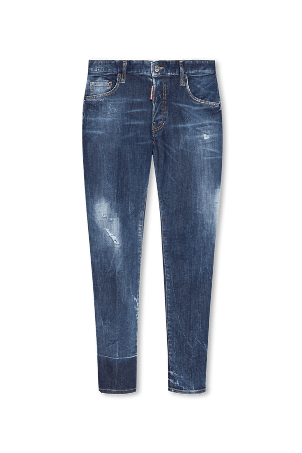 Dsquared2 Navy Blue ‘Skater’ Jeans - Men - Piano Luigi