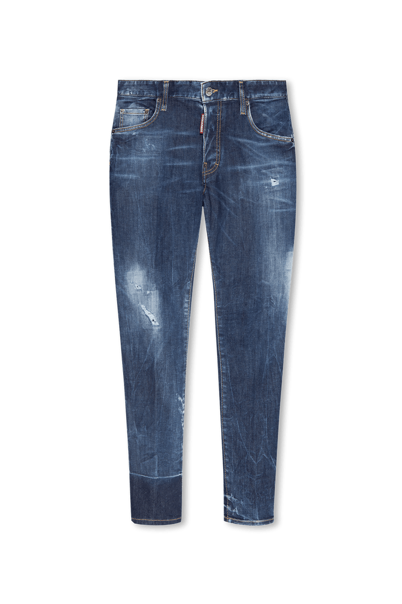 Dsquared2 Navy Blue ‘Skater’ Jeans - Men - Piano Luigi