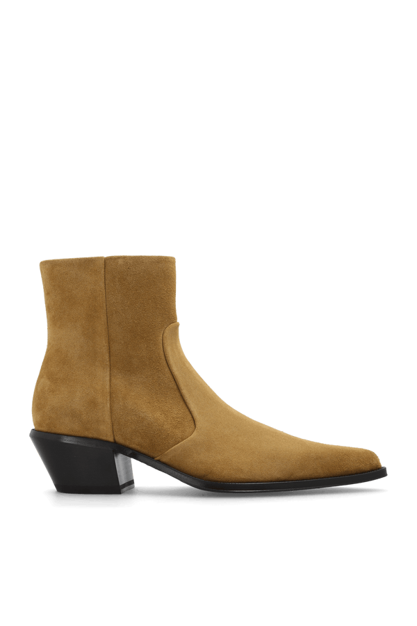 Off-White Brown ‘Slim Texan’ Ankle Boots - Men