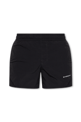 Givenchy Black Swimming Shorts With Logo - Men - Piano Luigi