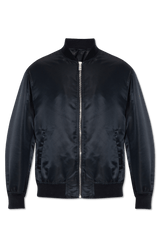 Versace Navy Blue Bomber Jacket - Men - Piano Luigi