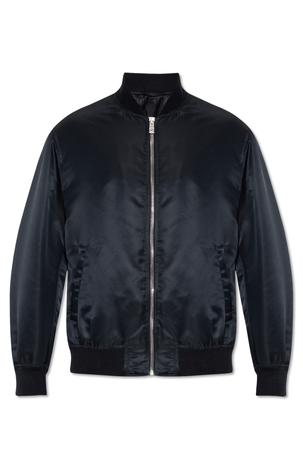 Versace Navy Blue Bomber Jacket - Men - Piano Luigi