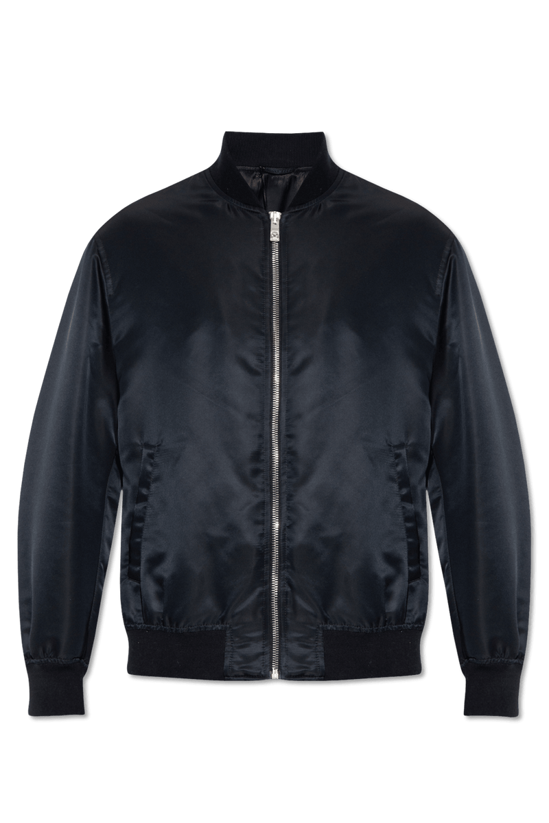 Versace Navy Blue Bomber Jacket - Men - Piano Luigi