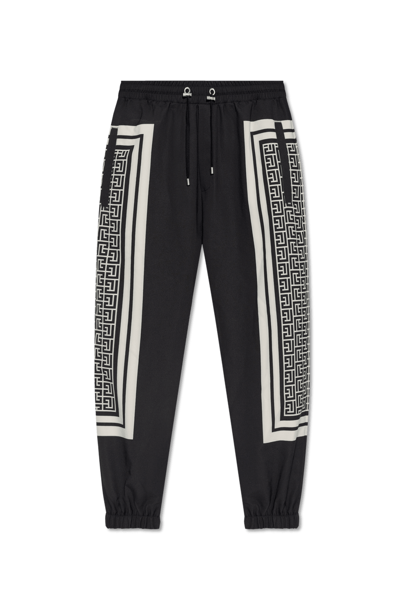 Balmain Multicolour Printed Trousers - Men - Piano Luigi