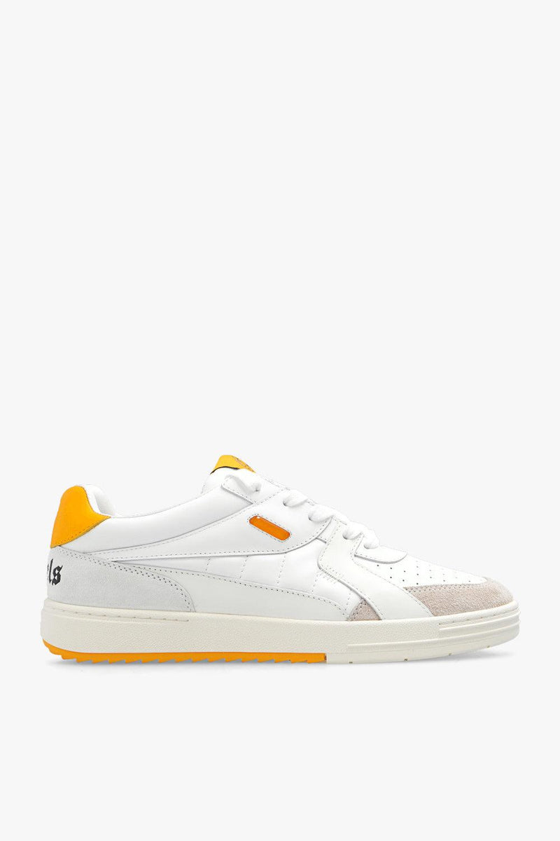 Palm Angels White Sneakers With Logo - Men - Piano Luigi