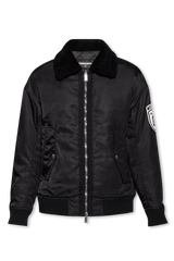 Dsquared2 Black Insulated Bomber Jacket - Men - Piano Luigi