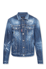 Dsquared2 Blue Denim Jacket - Men - Piano Luigi