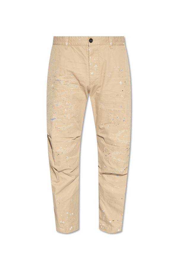 Dsquared2 Beige ‘Skipper’ Trousers - Men - Piano Luigi