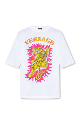 Versace White Printed T-Shirt - Men - Piano Luigi